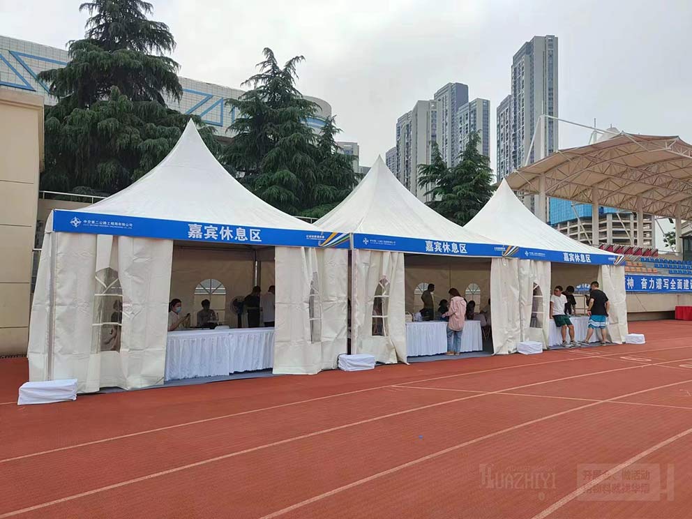 摊位帐篷搭建身影出现在各类场合和行业活动