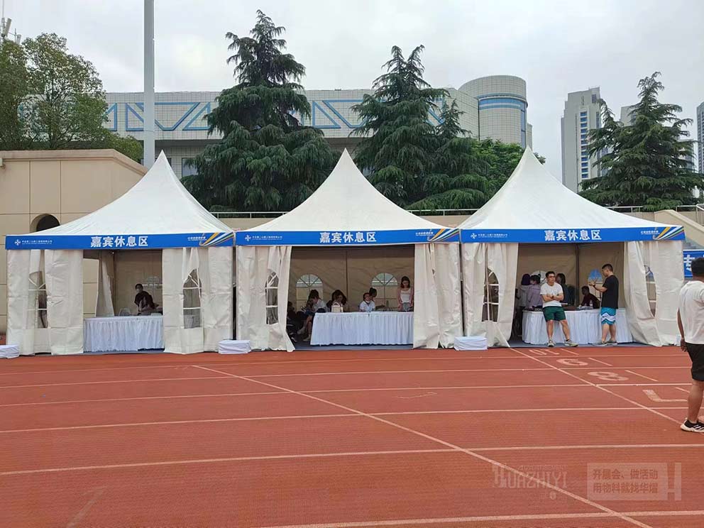 摊位帐篷搭建身影出现在各类场合和行业活动