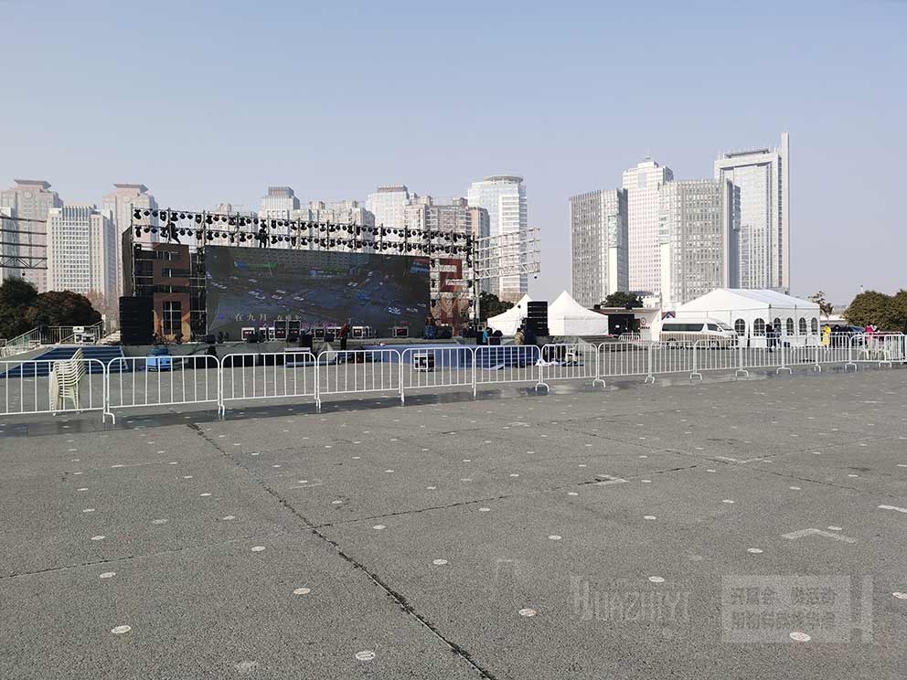 雷亚舞台租赁公司华熠参与户外专场活动
