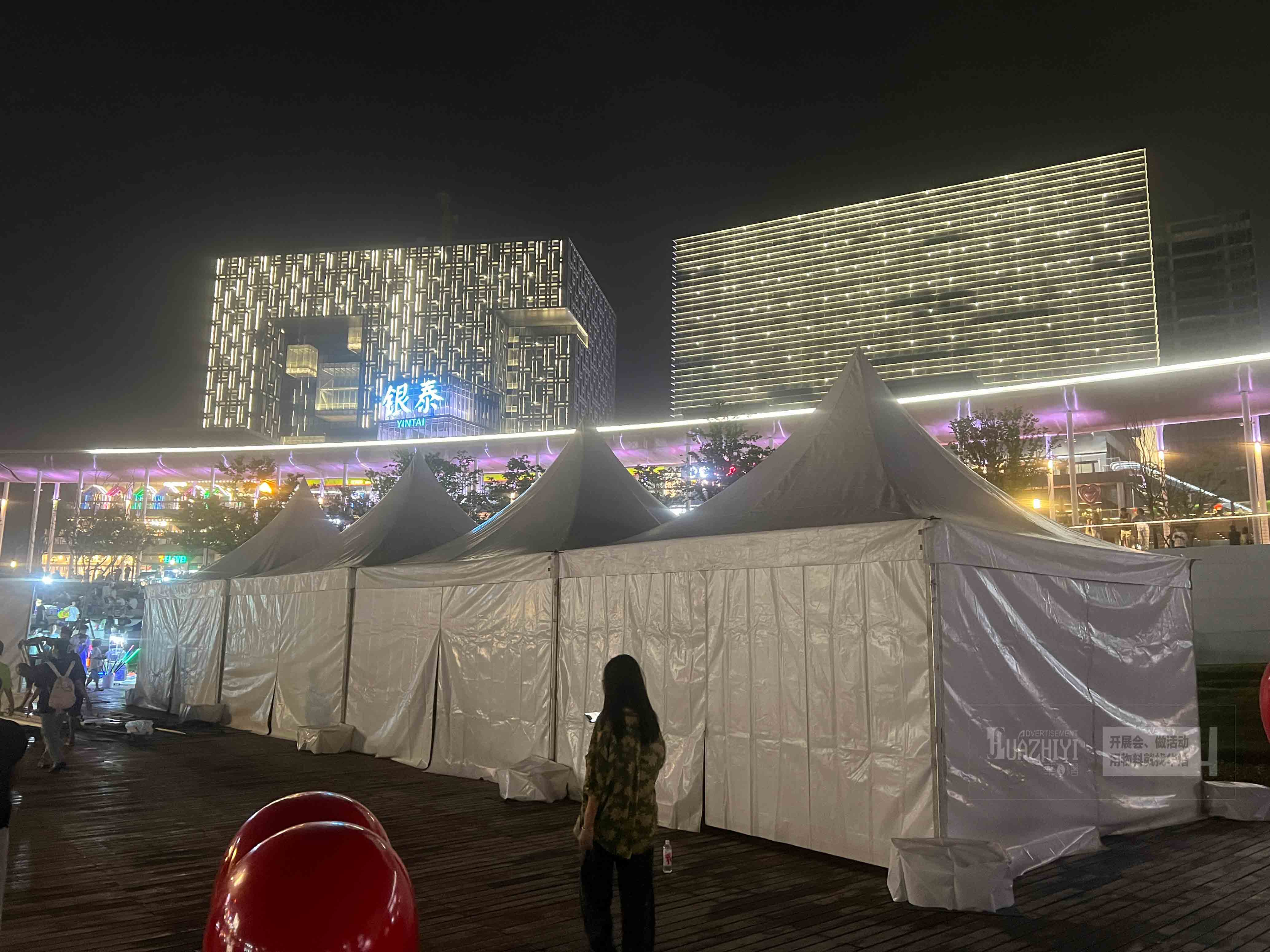 开封篷房出租厂家助力室外活动，搭建漂亮精致的尖顶篷房