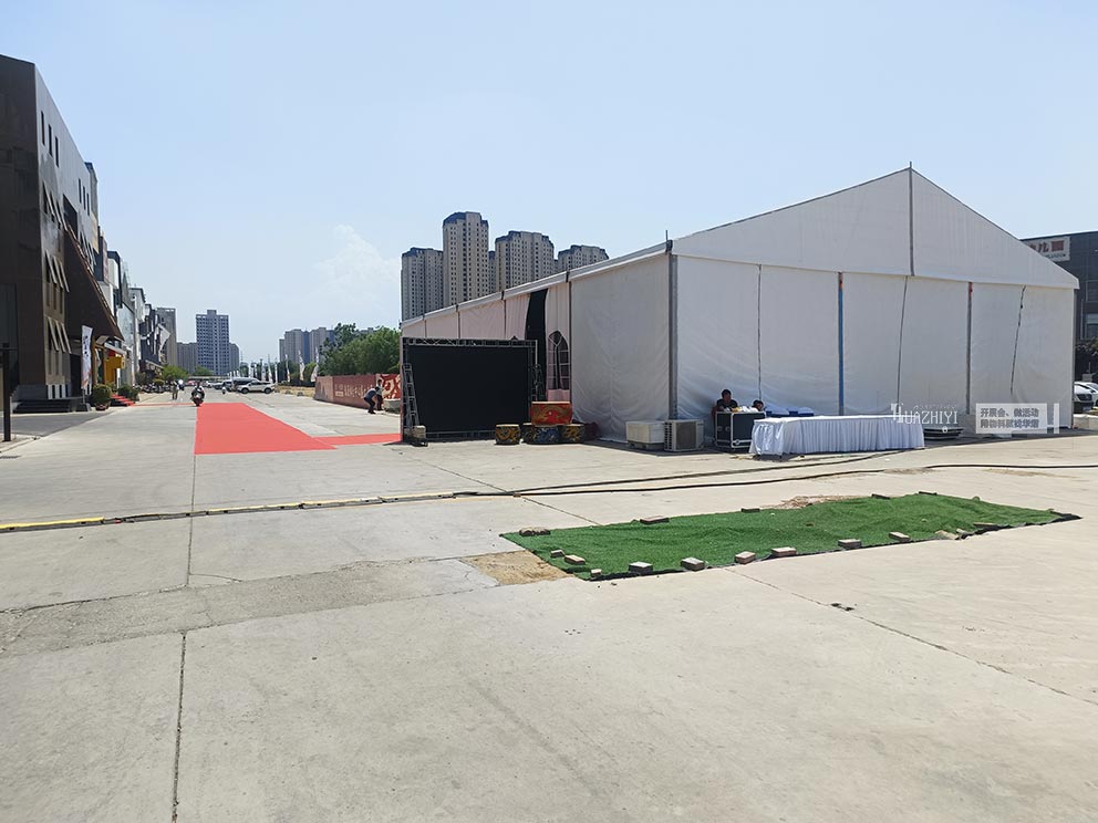美食节篷房租赁布置搭建是什么流程
