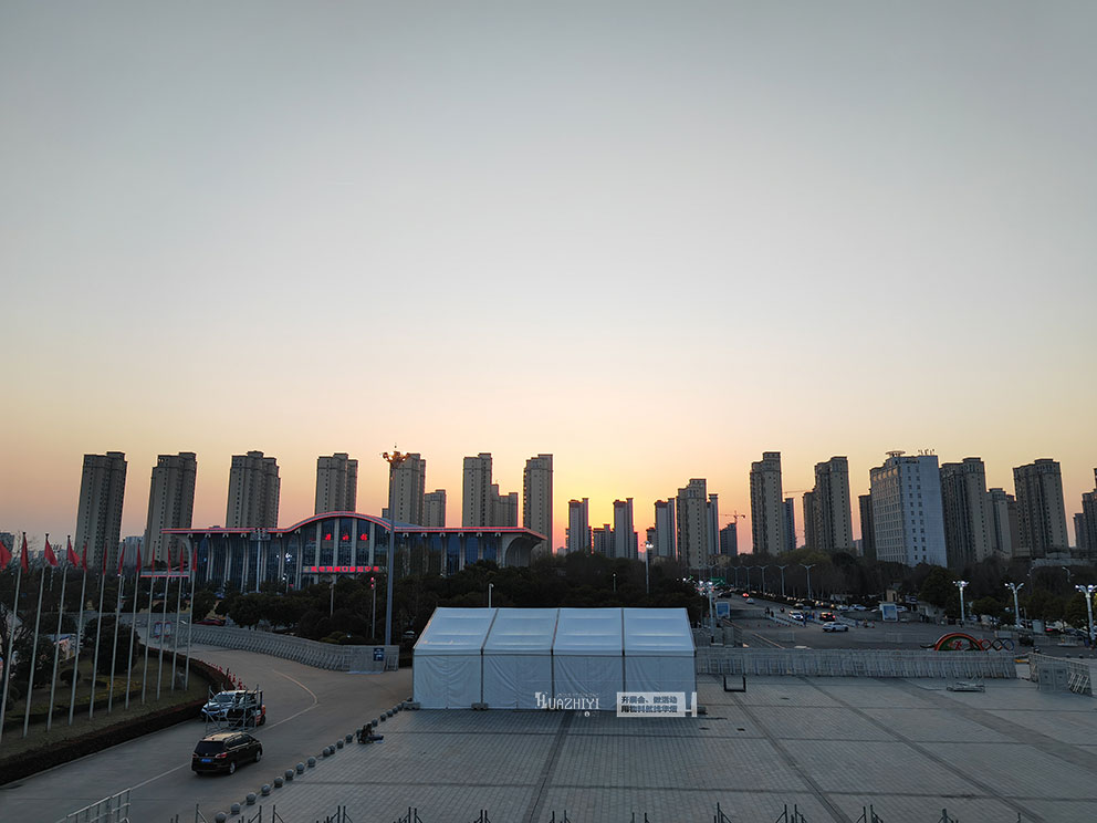 华熠篷房租赁公司搭建安检活动篷房