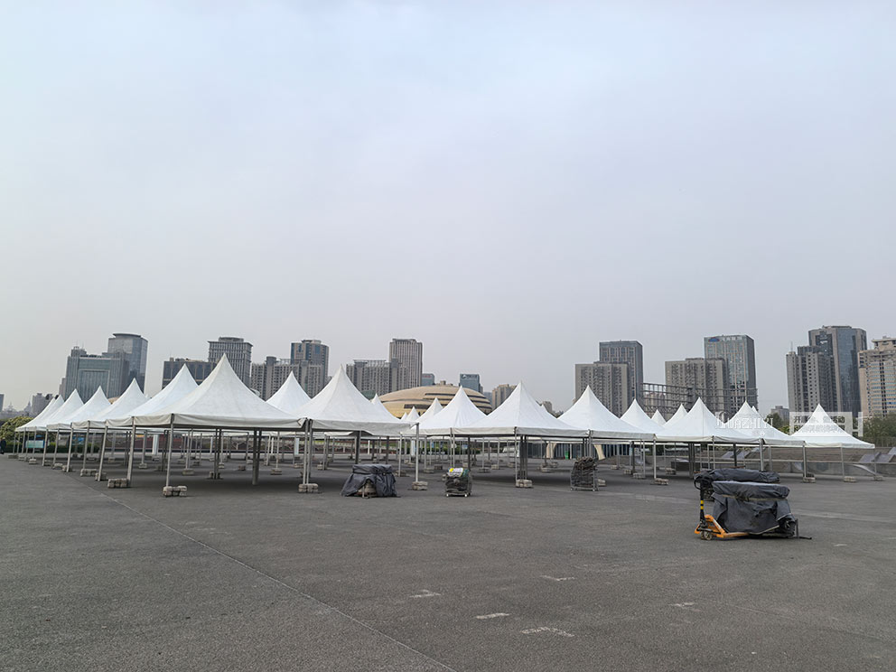 华熠篷房出租助力春季2025春季购房节配套产业联展活动