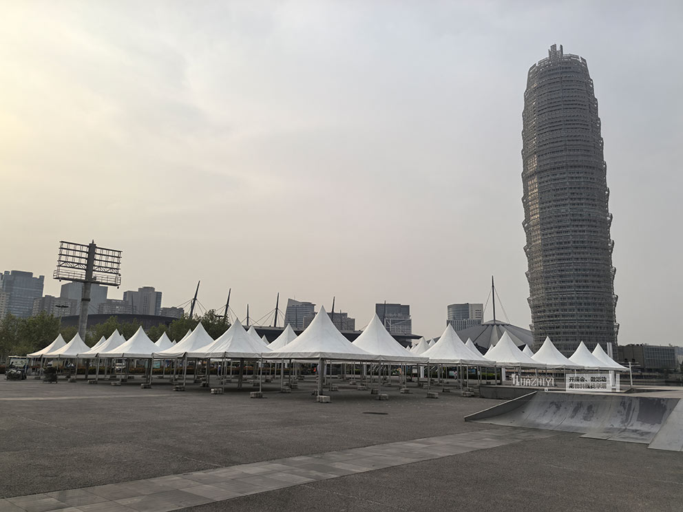华熠篷房出租助力春季2025春季购房节配套产业联展活动