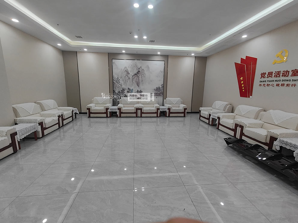 湖北咸宁市中南海沙发，华熠沙发租赁进行布置