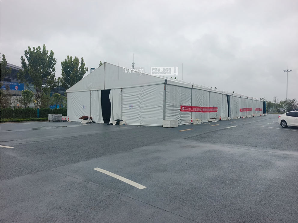 第三届职业技能大赛由华熠桌椅篷房租赁布场