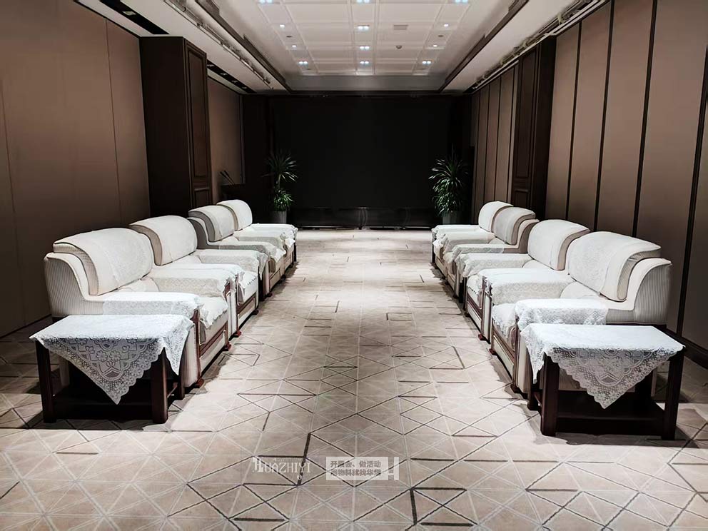 农商银行签约仪式，洛阳桌椅沙发出租助力场地布置