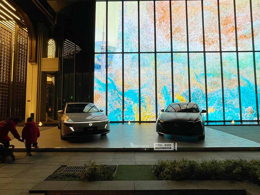 华熠车展地台出租助力东风日产N6车展活动