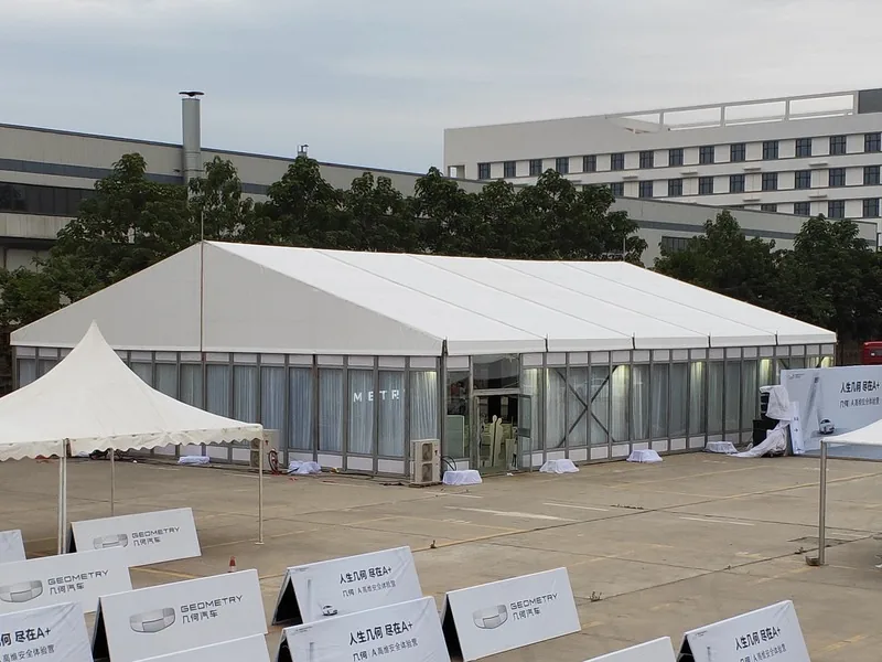 车展篷房现场二