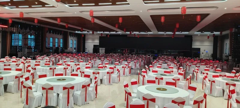 宴会桌椅现场一