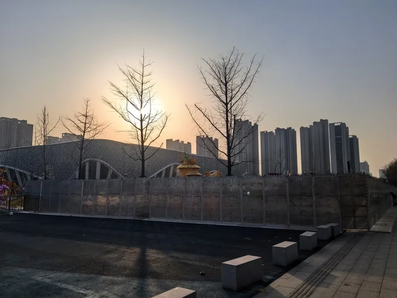 郑州华熠防爆墙活动现场