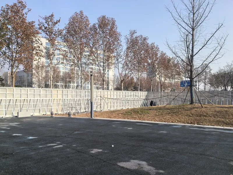 防爆墙现场一