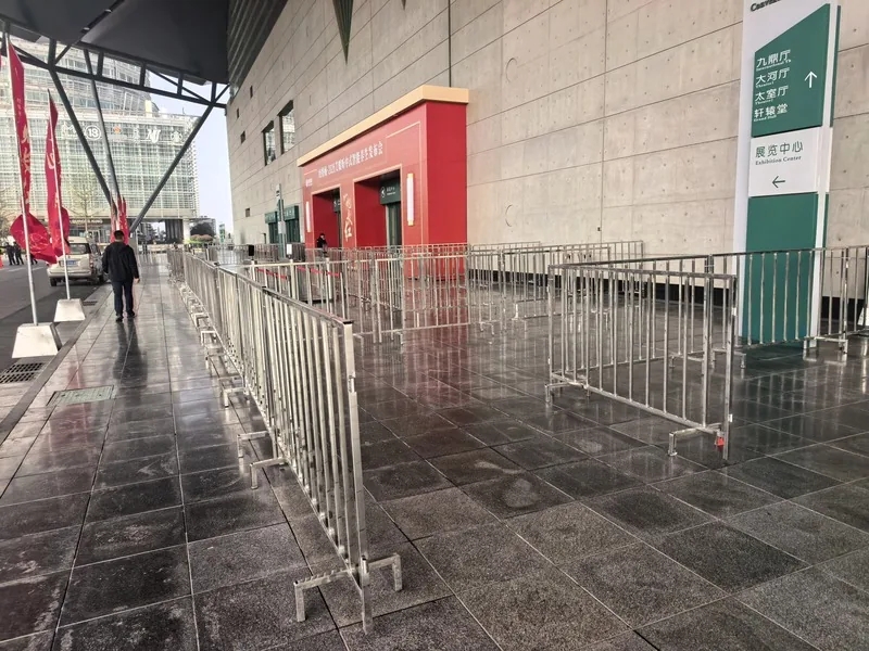 铁马护栏现场四
