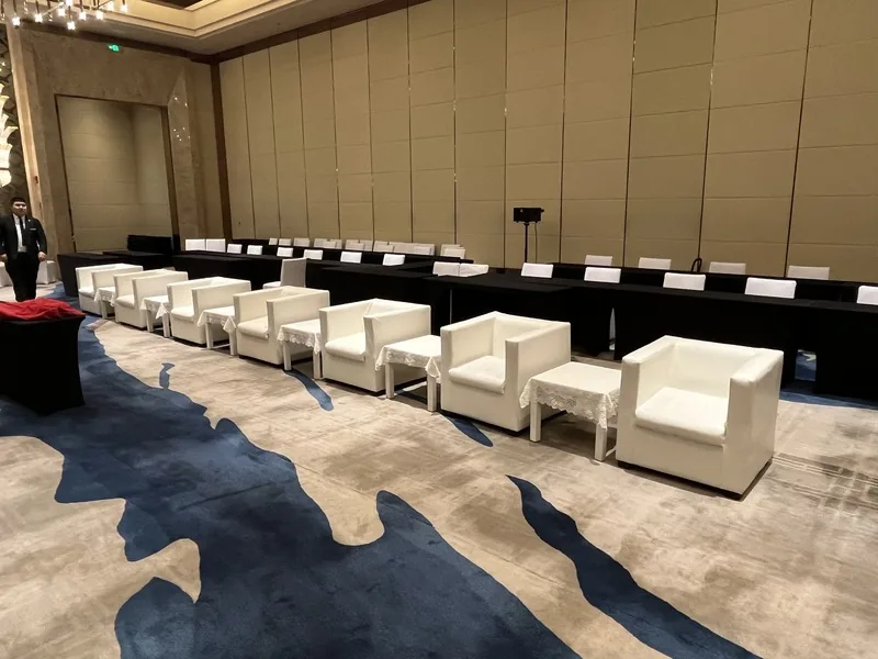 皮质沙发现场四