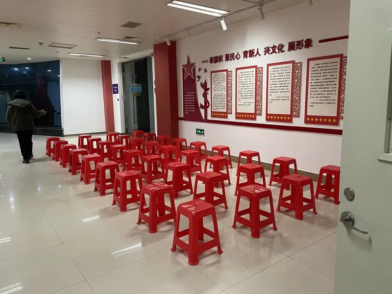 塑料凳现场一
