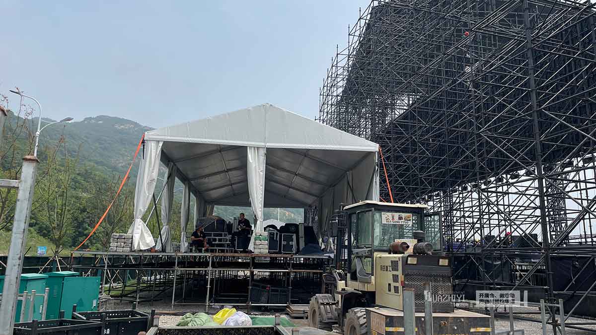 郑州华熠供应2026连云港连岛音乐节篷房